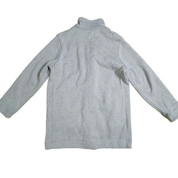 Lands End Jacket Womens Large 14/16 Gray Full Zip‎ Pockets Casual Neutral - Picture 2 of 6